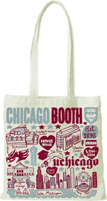 The University of Chicago Booth School of Business Julia Gash Tote Bag