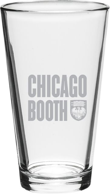 The University of Chicago Booth School of Business 16 oz. Mixing Glass