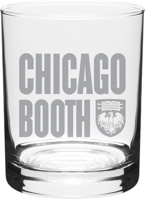 The University of Chicago Booth School of Business 16 oz. Wine Glass