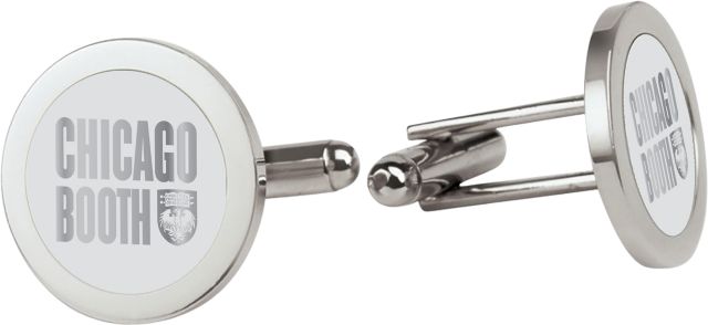 The University of Chicago Booth School of Business 3/4" Cufflinks
