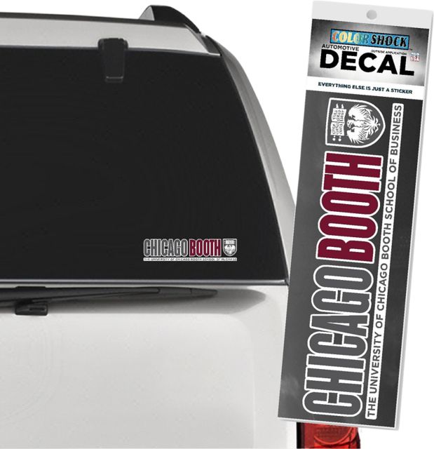The University of Chicago Booth School of Business Primary Decal