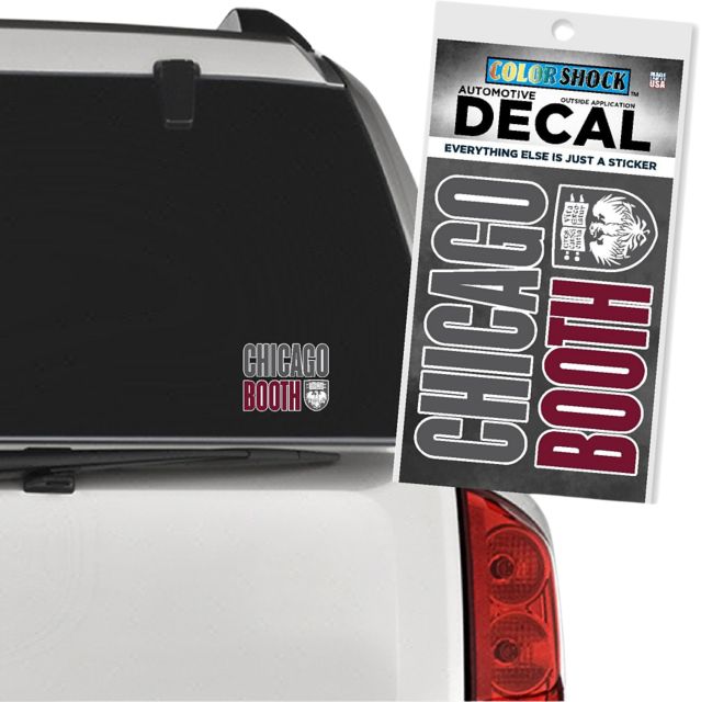 The University of Chicago Booth School of Business Decal Alternate