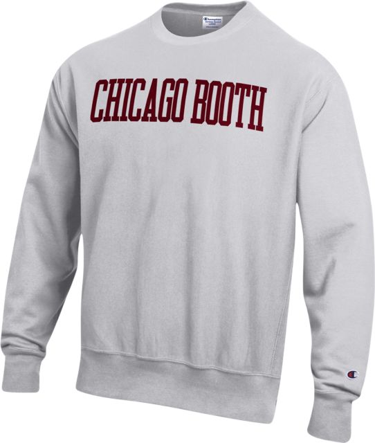 The University of Chicago Booth School of Business Reverse Weave Crewneck Sweatshirt