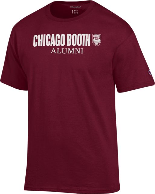 The University of Chicago Booth School of Business Alumni Jersey Short Sleeve T-Shirt