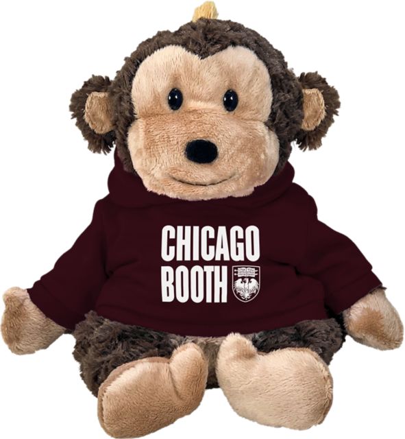 The University of Chicago Booth School of Business Plush Animal with Hoodie