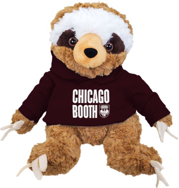 The University of Chicago Booth School of Business Plush Animal with Hoodie