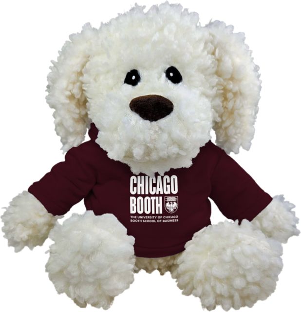 The University of Chicago Booth School of Business 10'' Mop Dogs with Hood Plush