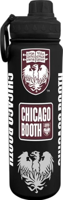 The University of Chicago Booth School of Business 24 oz. Full Wrap Bottle