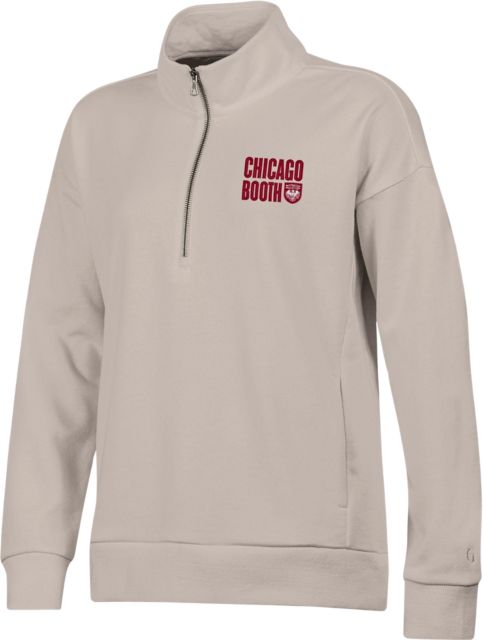 The University of Chicago Booth School of Business 1/4 Zip Sweater