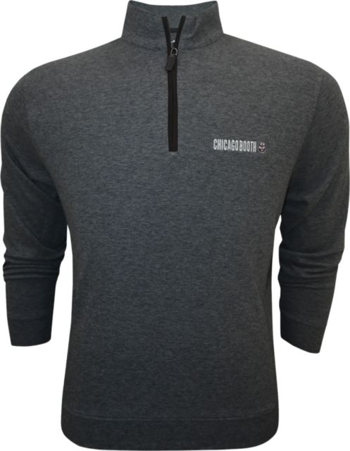 The University of Chicago Booth School of Business Suede 1/4 Zip