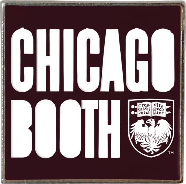 The University of Chicago Booth School of Business Square Lapel Pin