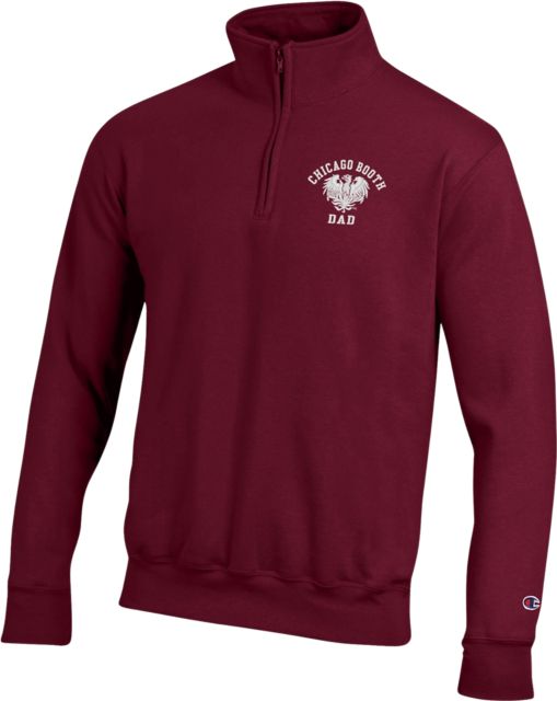 The University of Chicago Booth School of Business Dad 1/4 Zip Fleece