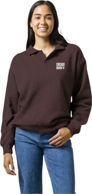 The University of Chicago Booth School of Business Women's Collar Pullover