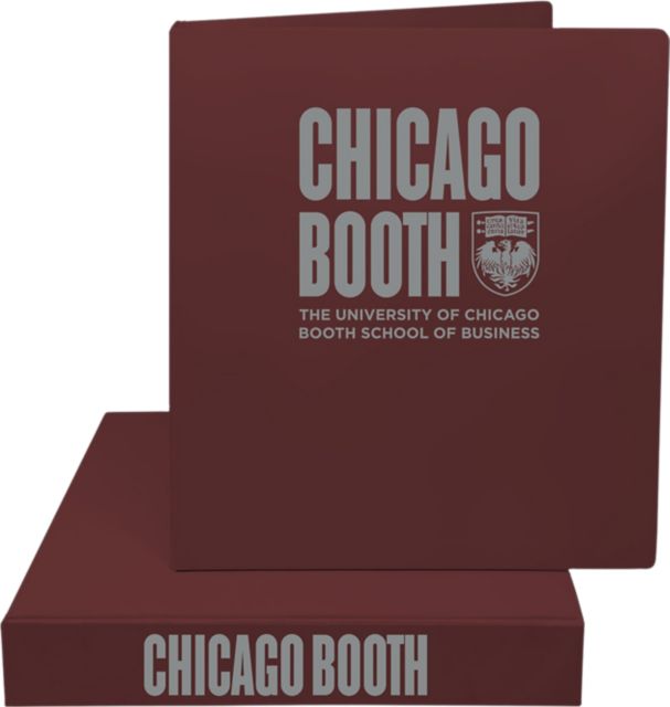 The University of Chicago Booth School of Business 1.5'' Vinyl Binder