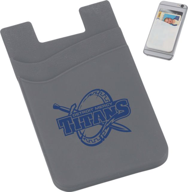 University of Detroit Mercy Titans Silicone Card Wallet