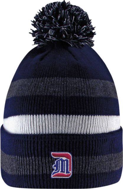 University of Detroit Mercy Knit Cuff Pom Hat