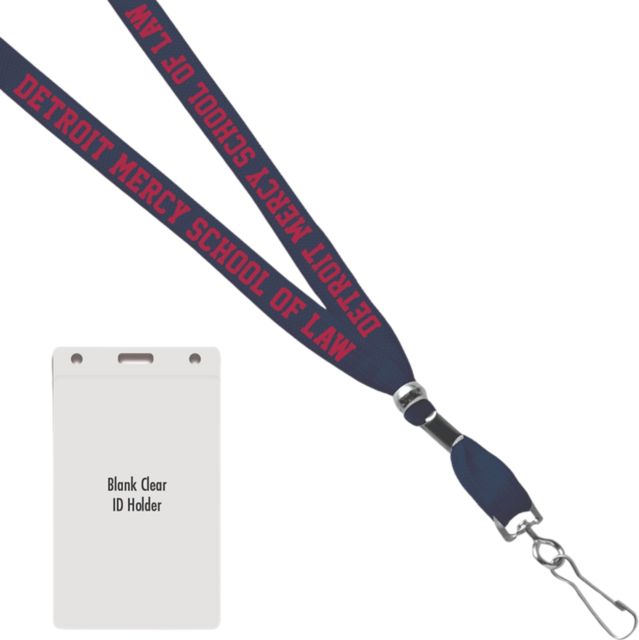 University of Detroit Mercy Card Dispenser Lanyard