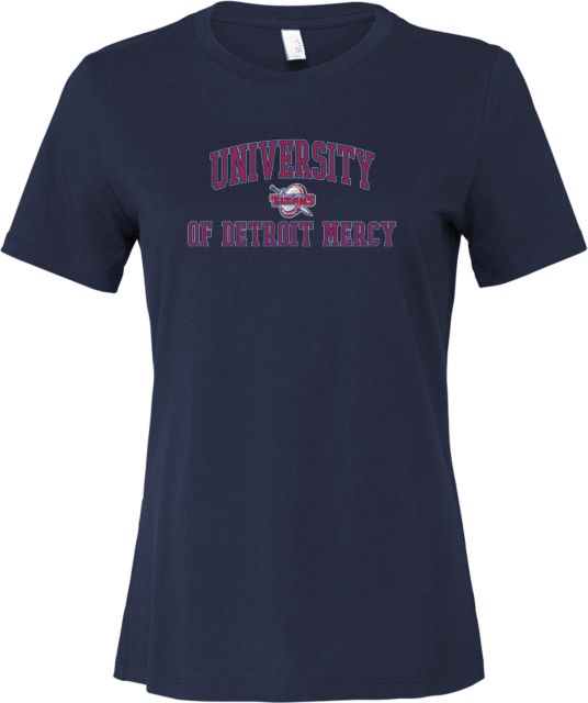 University of Detroit Mercy Relaxed Cotton Short Sleeve T-Shirt