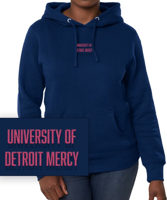 University of Detroit Mercy Women's Chainstitch Hooded Sweatshirt