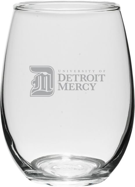University of Detroit Mercy 21 oz. Wine Glass