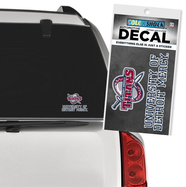University of Detroit Mercy Titans Decal
