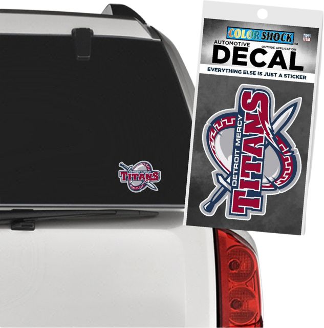 University of Detroit Mercy Titans Decal