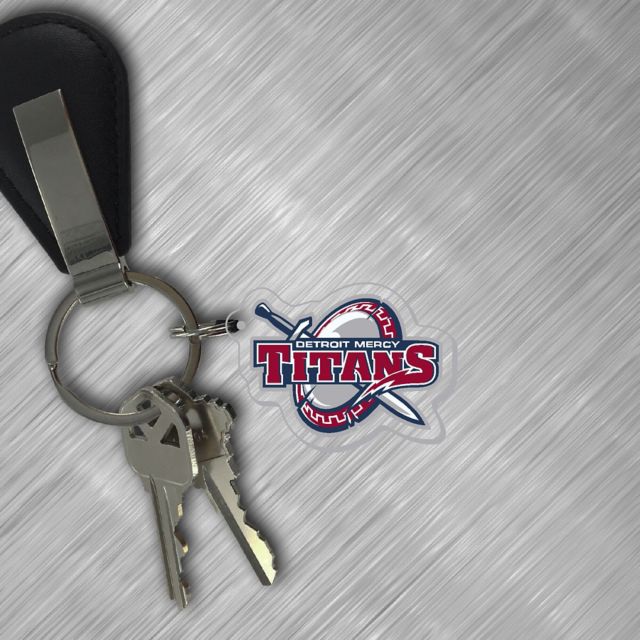 University of Detroit Mercy Titans Laser Cut Keytag