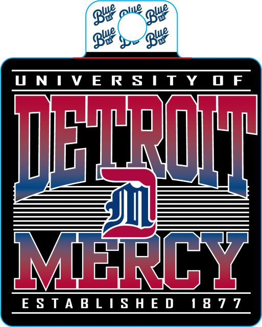 University of Detroit Mercy Titans Full Size Sticker