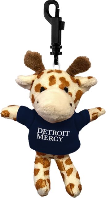 University of Detroit Mercy Plush Keychain with Tee