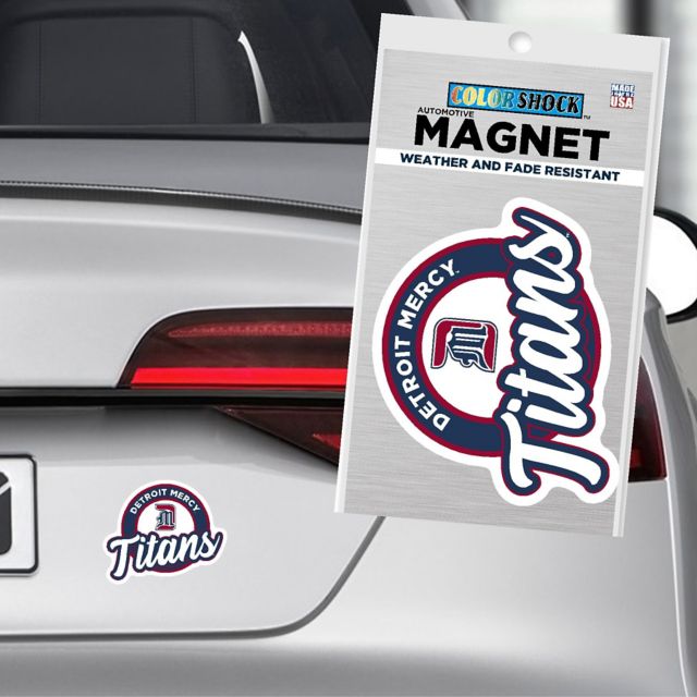 University of Detroit Mercy Titans 4x4 Magnet