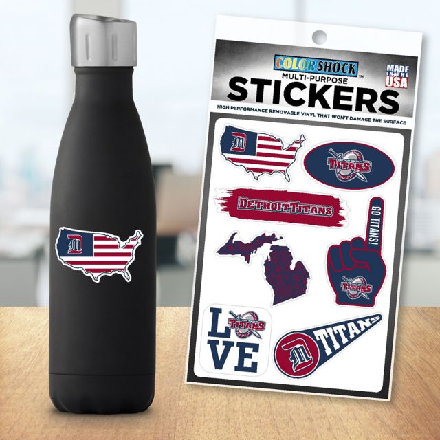University of Detroit Mercy 7.5'' x 7.5'' Sticker Sheet