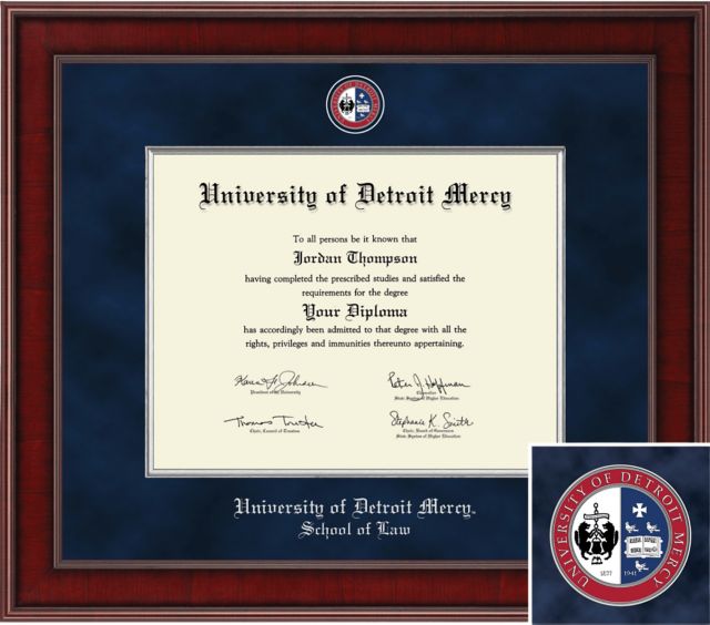 Church Hill Classics, Presidential; 11x14 Professional,  School of Law Diploma Frame - ONLINE ONLY