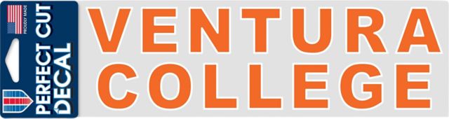 Ventura College 3'' x 10'' Perfect Cut Decal