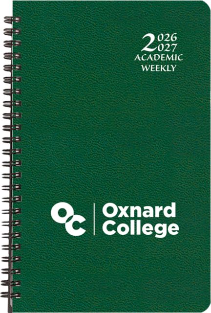 Oxnard College 2026-2027 Academic Year Leatherette Cover Planner 5.5 x 8.5
