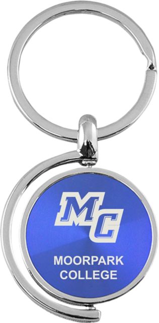 Moorpark College Spinner Keychain