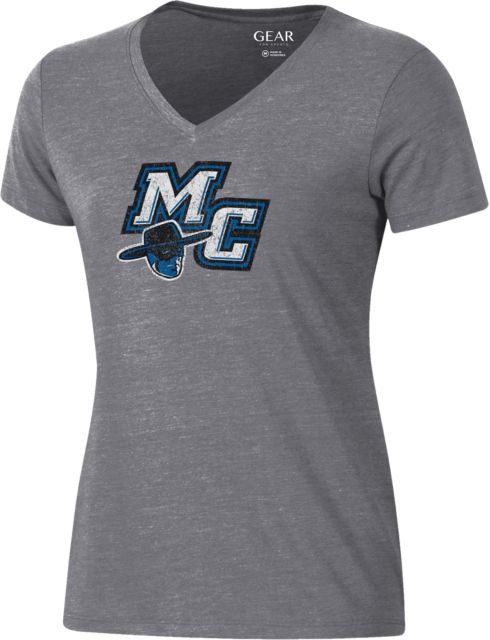 Moorpark College Raiders Women's V-Neck Short Sleeve T-Shirt