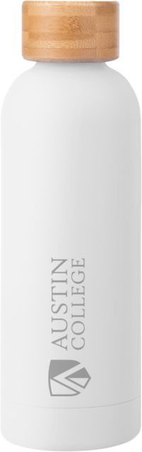 Austin College Blair Stainless Steel Bottle w/ Bamboo Lid 17 oz