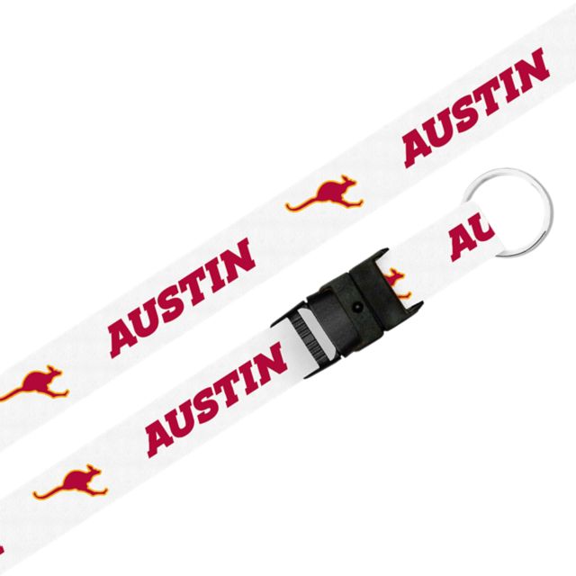 Austin College Roos Lanyard with Buckle