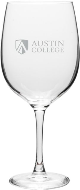 Austin College 19 oz. Wine Glass