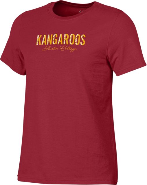 Austin College Roos Flower Women's Short Sleeve T-Shirt