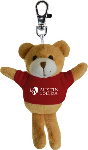Austin College Plush Keychain