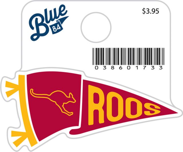 Austin College Roos Mini Sticker