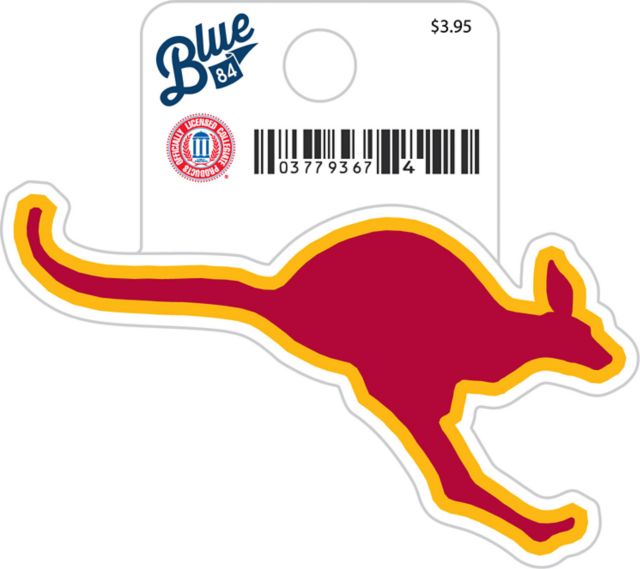 Austin College Roos Mini Sticker