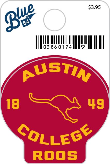 Austin College Roos Mini Sticker