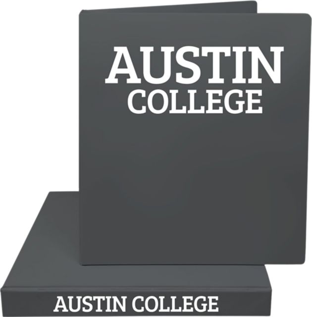Austin College 1'' Vinyl Binder