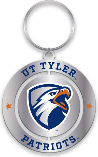 The University of Texas at Tyler Patriots Spinner Key Tag