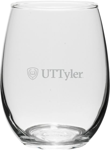The University of Texas at Tyler 15 oz. Wine Glass