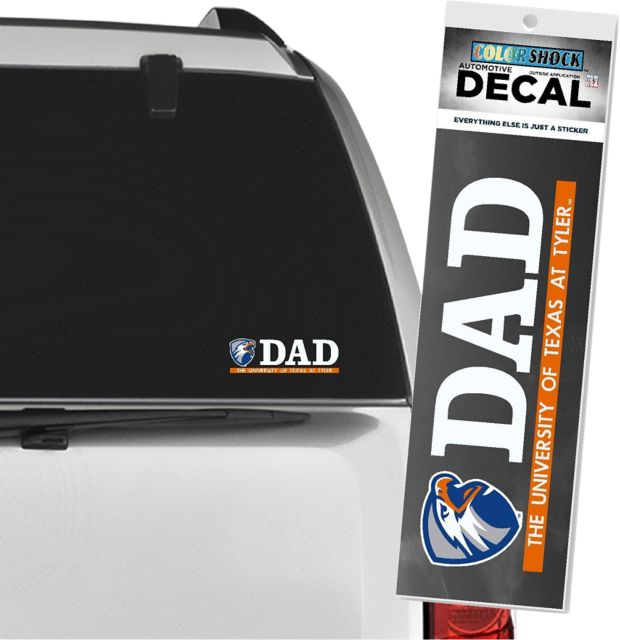 The University of Texas at Tyler Patriots Dad Decal