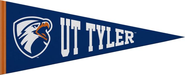 The University of Texas at Tyler 12"X30" Full Color Pennant