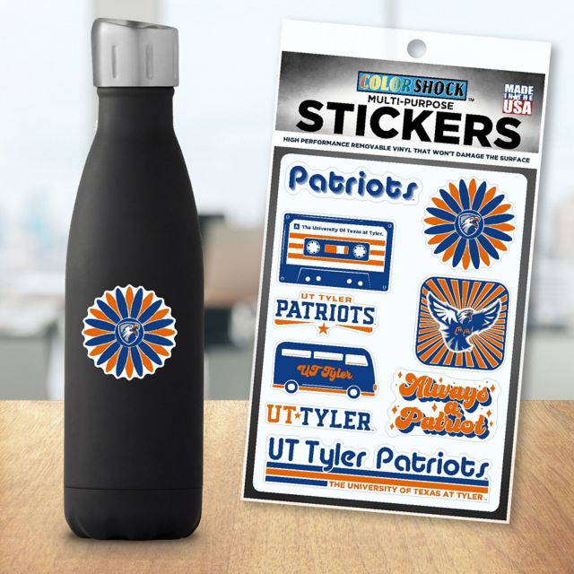 The University of Texas at Tyler 7.5'' x 7.5'' Sticker Sheet